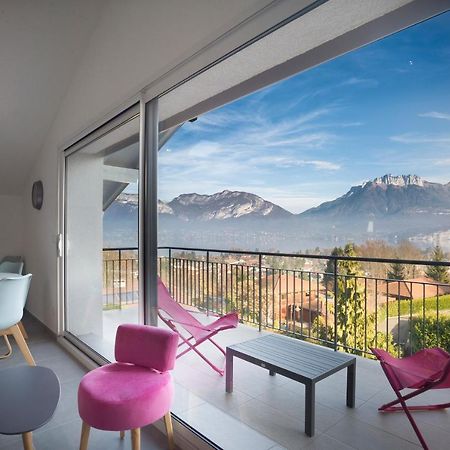Appartement Mont Blanc - Vue Lac Sévrier Екстериор снимка